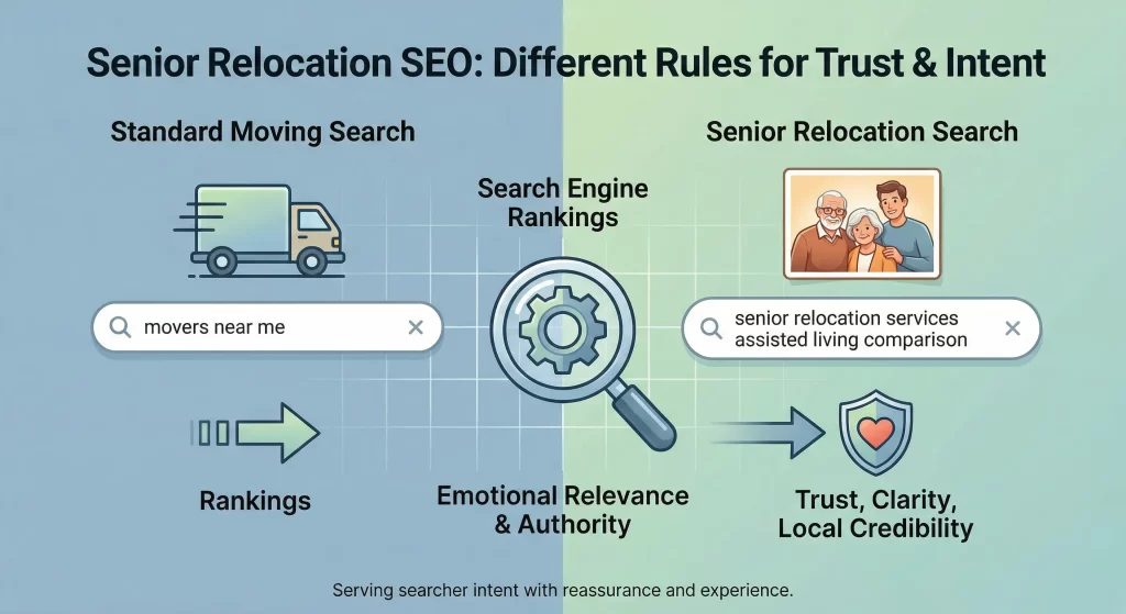 Why Senior Relocation SEO Plays By Different Rules