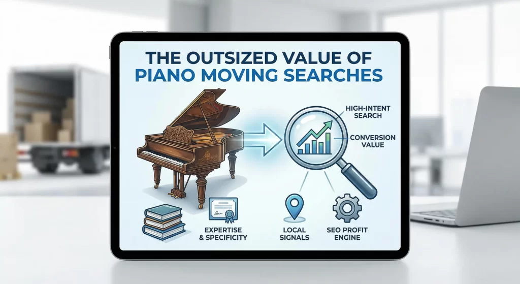 piano moving seo