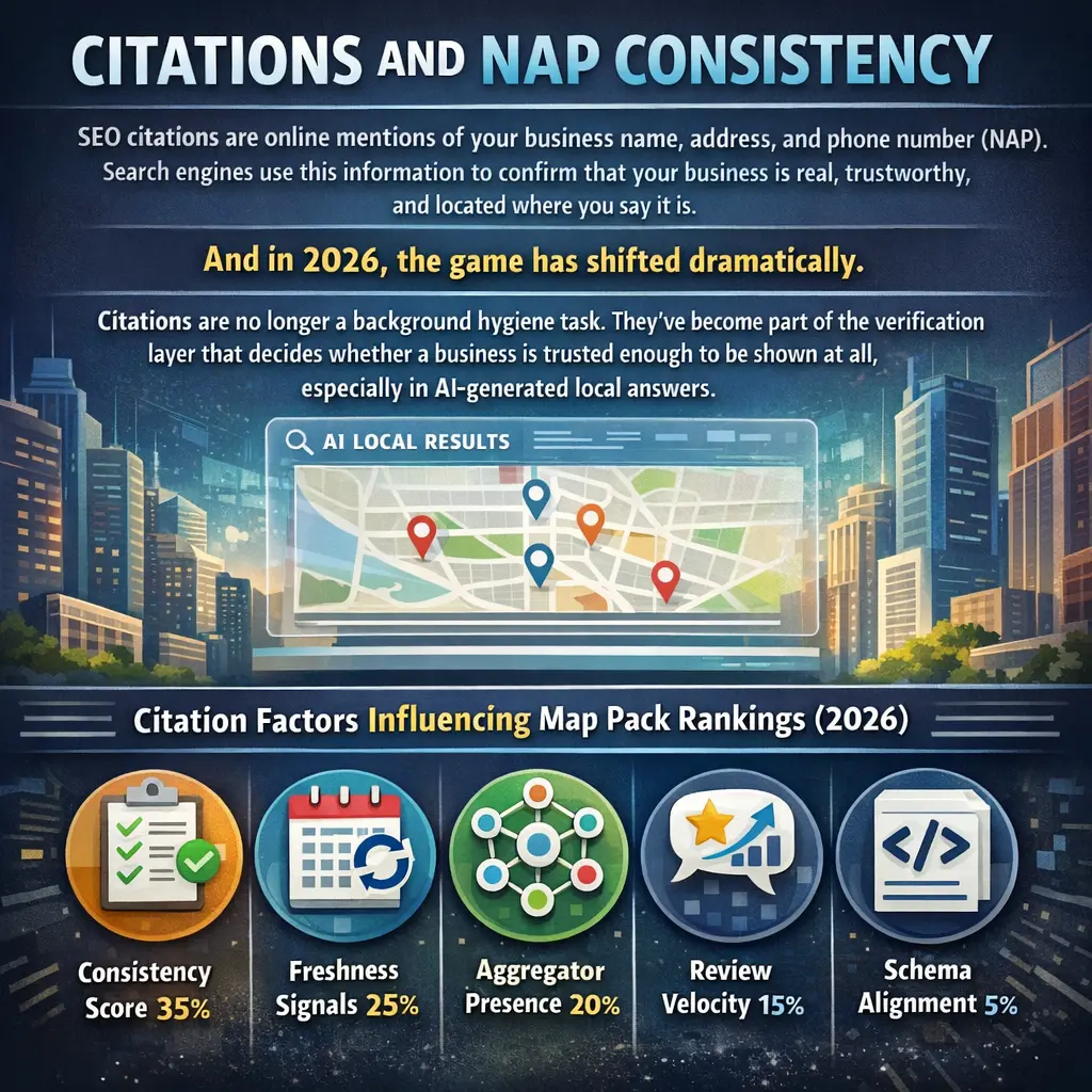 Citations and NAP Consistency